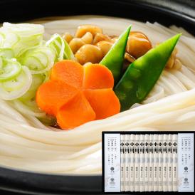 ＜秋田 稲庭うどん小川＞稲庭うどん 無添加つゆセット 12人前（80g × 12束） 贈答用 父の日/お中元/プレゼント/ギフト/お取り寄せグルメ