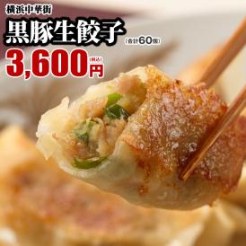 【世界チャンピオンの店　横浜中華街 皇朝】絶品!!黒豚生餃子60個入（20個入×3箱）
