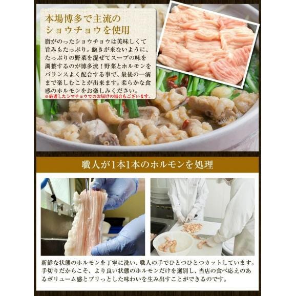 ＼父の日イチオシ／メガ盛り！博多もつ鍋セット ホルモン1kg(250g×4袋) 4-6人前【モツ/もつなべ/ホルモン/肉/お中元/父の日/ギフト/送料無料/ますよね】05
