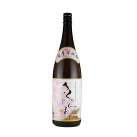 本坊酒造　南薩摩産　黄金千貫仕込み 芋焼酎 桜島 25度　1800ml　【桜島】