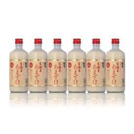 国菊有機米あまざけ（甘酒）ノンアルコール500ml×6本篠崎（福岡）