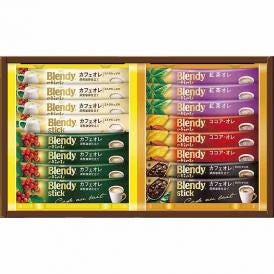 冬の贈り物ブレンディスティックカフェオレコレクション AGF カフェオレ（深煎珈琲仕立て・深煎珈琲仕立てミルクたっぷり）（各14g）×各4、紅茶オレ・ココアオレ（各11g）×各3、カフェオレ深煎珈
