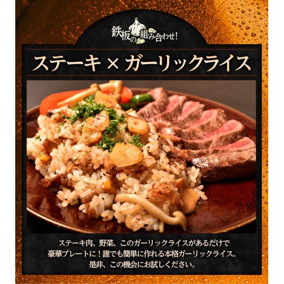 肉屋が作る「ガーリックライスの素」 計500g 100g×5P ※冷凍　送料無料04