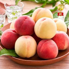 【数量限定・送料無料】岡山県産 桃里庵の“一番出し”白桃&浅原小町_ギフト用1ｋg(5~6玉）【7月4日～7日頃発送】