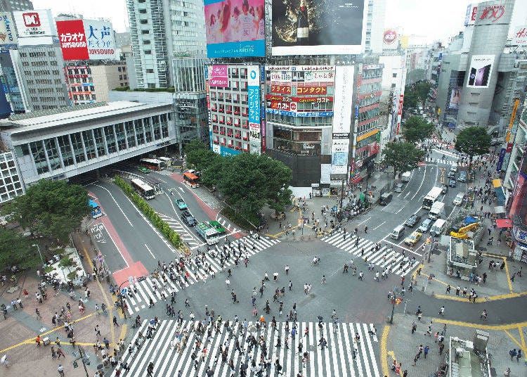 渋谷のスクランブル交差点を見るならココ!「CROSSING VIEW」