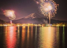 Experience the Magic: Mt. Fuji and Lake Kawaguchi Fireworks Festival (August)
