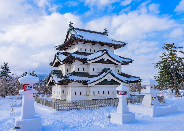 Avoid the crowds and see beautiful winter scenes in Aomori Prefecture (Image: PIXTA)
