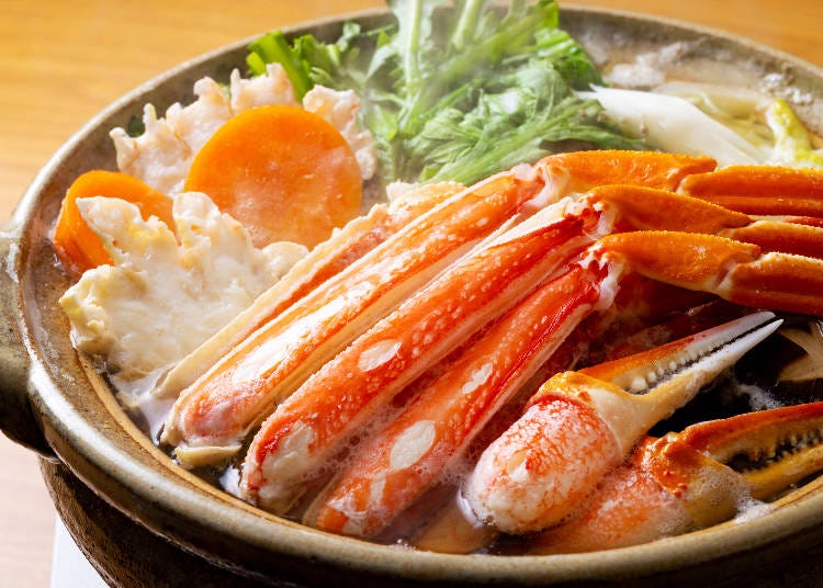 There are plenty of traditional and seasonal foods to enjoy in Japan in January, like crab nabe (Image: PIXTA)