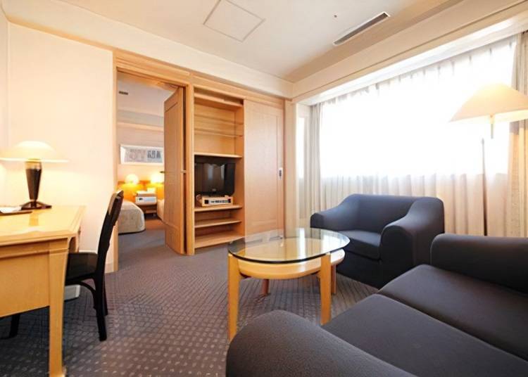 The 'Deluxe Twin Room'