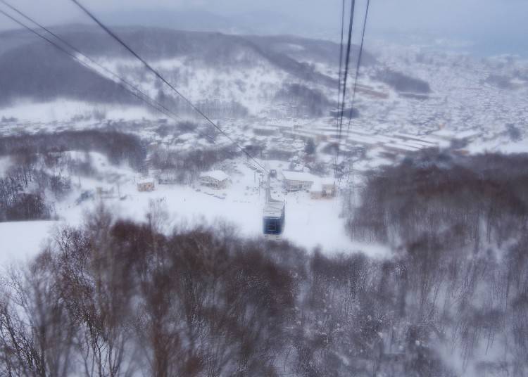 The view is starting to open up!