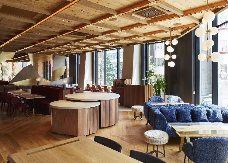 Breakfast lounge at The Knot Sapporo