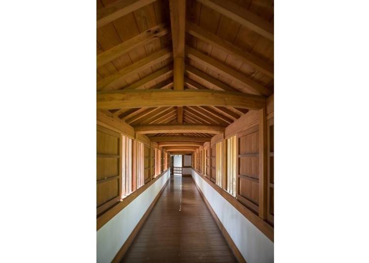 ▲ Western Keep Chokyoku [Women’s Quarters] (Long Connecting Corridor)