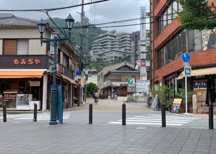 ■滝道へのスタートはここから