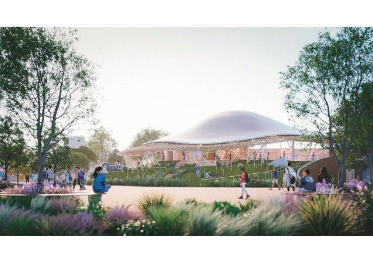 시그니처 파빌리온 ‘생명의 놀이터 해파리관’ ©steAm Inc. & Tetsuo Kobori Architects All Rights Reserved