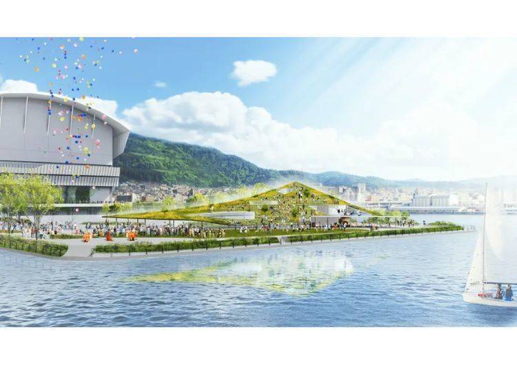 2025년 4월 오픈: 고베 워터 프론트에 항구를 녹화한 공원 ‘TOTTEI PARK’ (고베)