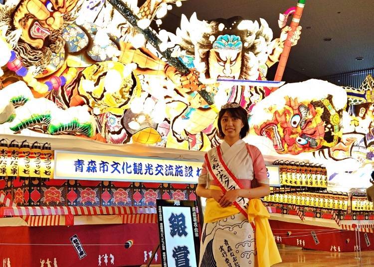 Wu Yung-Hsin, of the 2022 Miss Nebuta Grand Prix.