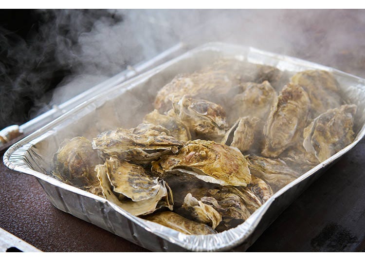 地元 奥松島産の牡蠣