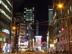 Kanda Myojin-dori Street Area